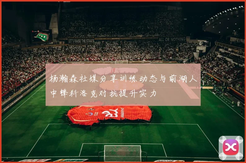 杨瀚森社媒分享训练动态与前湖人中锋科洛克对抗提升实力